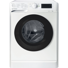 INDESIT Washing machine MTWE 71252 WK EE Energy efficiency class E, Front loading, Washing capacity 7 kg, 1200 RPM, Depth 54 cm, Width 59.5 cm, Display, Big Digit, White