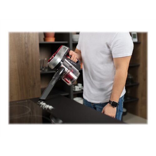 ETA , Vacuum Cleaner , Elastic ETA223190000 , Cordless operating , Handstick and Handheld , W , 21.6 V , Operating time (max) 25 min , Black/Red , Warranty month(s)