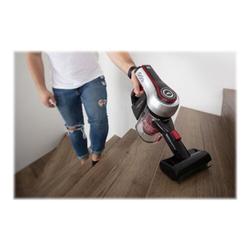 ETA , Vacuum Cleaner , Elastic ETA223190000 , Cordless operating , Handstick and Handheld , W , 21.6 V , Operating time (max) 25 min , Black/Red , Warranty month(s)