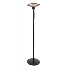 SUNRED , Heater , BAR-1500S, Barcelona Bright Standing , Infrared , 1500 W , Number of power levels , Suitable for rooms up to m² , Black , IP44