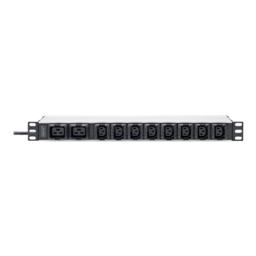 Digitus , Socket Strip with Aluminum Profile, 10-way, IEC C20 plug , DN-95427 , Sockets quantity 7