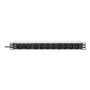 Digitus , Socket Strip with Aluminum Profile, 10-way, IEC C20 plug , DN-95427 , Sockets quantity 7