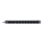 Digitus Socket Strip with Aluminum Profile, 10-way, IEC C20 plug , DN-95427 , Sockets quantity 7