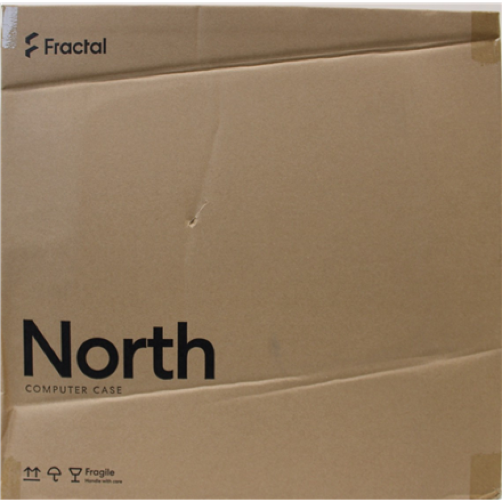 SALE OUT. Fractal Design North Charcoal Black , Fractal Design , North , ATX , Charcoal Black , DAMAGED PACKAGING