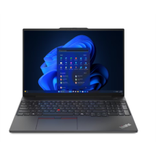 Lenovo , ThinkPad E16 , Black , 16 , IPS , WUXGA , 1920 x 1200 pixels , Anti-glare , AMD Ryzen 5 , 7535HS , 16 GB , SO-DIMM DDR5 , Solid-state drive capacity 512 GB , AMD Radeon 660M Graphics , Windows 11 Pro , 802.11ax , Bluetooth version 5.3 , Keyboard 