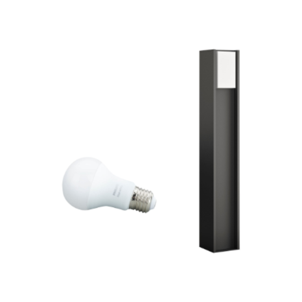 Philips Hue Turaco Outdoor Post Lantern , E27 , 9.5 W