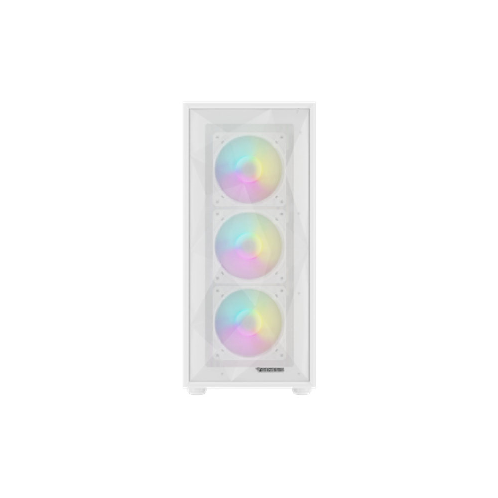 Genesis Gaming PC Case , Diaxid 605 ARGB , White , Midi Tower , Power supply included No