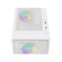 Genesis Gaming PC Case , Diaxid 605 ARGB , White , Midi Tower , Power supply included No