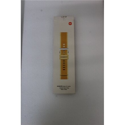 SALE OUT. Xiaomi Watch S1 Active Braided Nylon Strap Maize (Yellow) , SALE OUT. Xiaomi Watch S1 Active Braided Nylon Strap Maize , Yellow