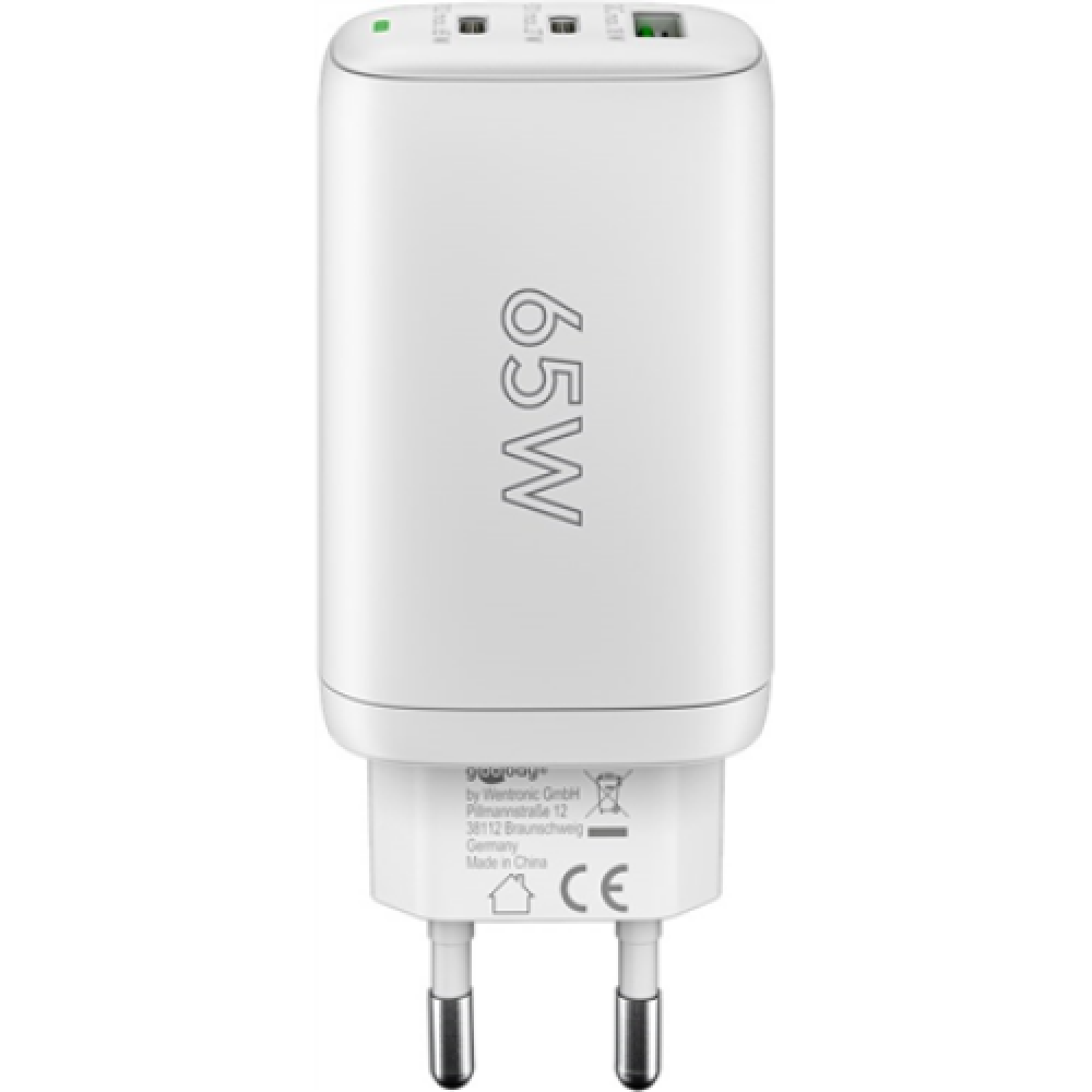 Goobay , 61759 USB-C PD 3x Multiport Fast Charger (65 W)