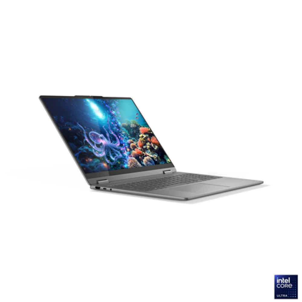 Lenovo Yoga 7 2-in-1 16ILL10 , Luna Grey , 16 , OLED , Touchscreen , 2.8K WQXGA+ , 2880 x 1800 pixels , Intel Core Ultra 7 , 258V , 32 GB , Soldered LPDDR5x , Solid-state drive capacity 1000 GB , Intel Arc Graphics 140V , Windows 11 Home , 802.11be , Blue