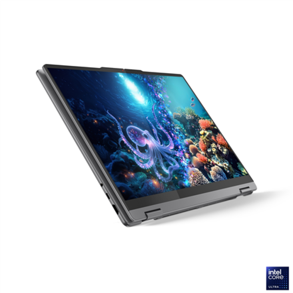 Lenovo Yoga 7 2-in-1 16ILL10 , Luna Grey , 16 , OLED , Touchscreen , 2.8K WQXGA+ , 2880 x 1800 pixels , Intel Core Ultra 7 , 258V , 32 GB , Soldered LPDDR5x , Solid-state drive capacity 1000 GB , Intel Arc Graphics 140V , Windows 11 Home , 802.11be , Blue