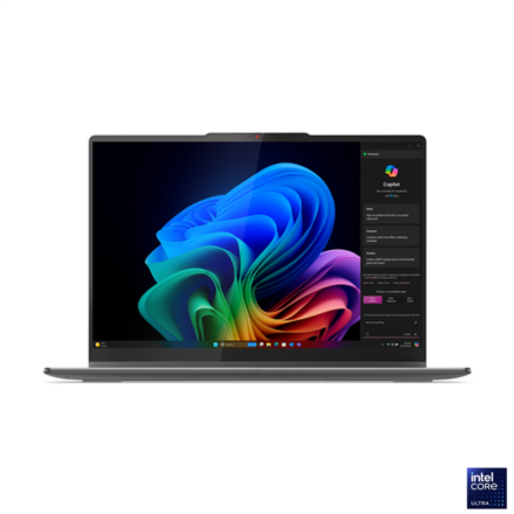 Lenovo Yoga 7 2-in-1 16ILL10 , Luna Grey , 16 , OLED , Touchscreen , 2.8K WQXGA+ , 2880 x 1800 pixels , Intel Core Ultra 7 , 258V , 32 GB , Soldered LPDDR5x , Solid-state drive capacity 1000 GB , Intel Arc Graphics 140V , Windows 11 Home , 802.11be , Blue