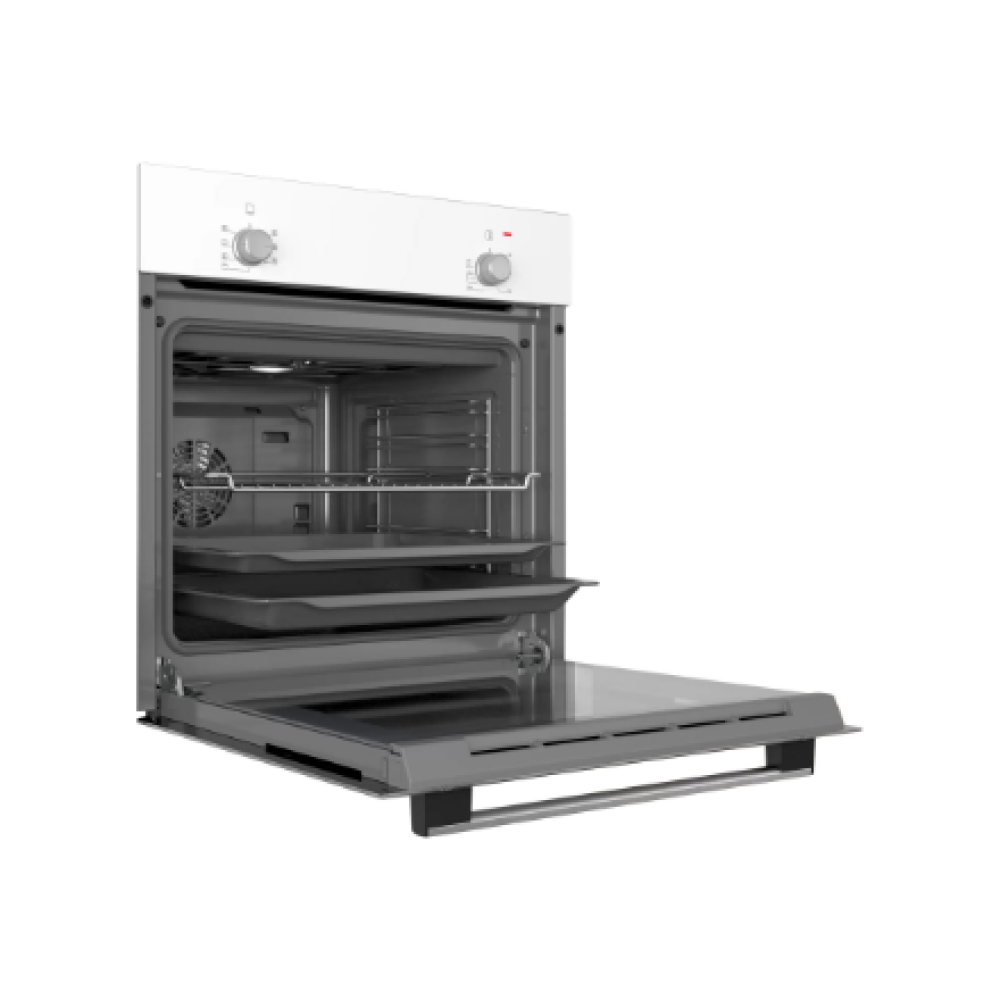 Bosch Oven , HBF010BV1S , 66 L , Electric , Manual , Control knob , Height 59.5 cm , Width 59.4 cm , White