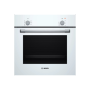 Bosch Oven , HBF010BV1S , 66 L , Electric , Manual , Control knob , Height 59.5 cm , Width 59.4 cm , White