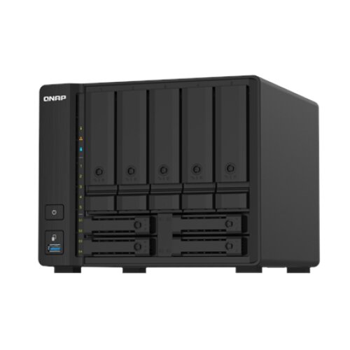QNAP , 9-Bay QTS NAS , TS-932PX-4G , Up to 9 HDD/SSD Hot-Swap , AnnapurnaLabs Alpine , AL324 ARM Cortex-A57 Quad-Core , Processor frequency 1.7 GHz , 4 GB , DDR4