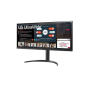 LG , 34WP550-B , 34 , IPS , UltraWide Full HD , 21:9 , 75 Hz , 5 ms , 2560 x 1080 pixels , 200 cd/m² , Headphone Out , HDMI ports quantity 2 , Black , Warranty 24 month(s)