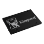 Kingston , KC600 , 256 GB , SSD form factor 2.5 , Solid-state drive interface SATA , Read speed 550 MB/s , Write speed 500 MB/s