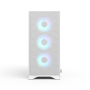 Fractal Design Case , Pop 2 Air , White TG RGB , ATX , Power supply included No