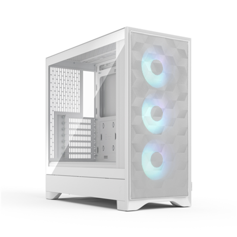 Fractal Design Case , Pop 2 Air , White TG RGB , ATX , Power supply included No