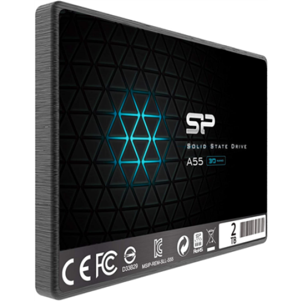 Silicon Power , Ace , A55 , 2000 GB , SSD form factor 2.5 , Solid-state drive interface SATA III , Read speed 500 MB/s , Write speed 450 MB/s
