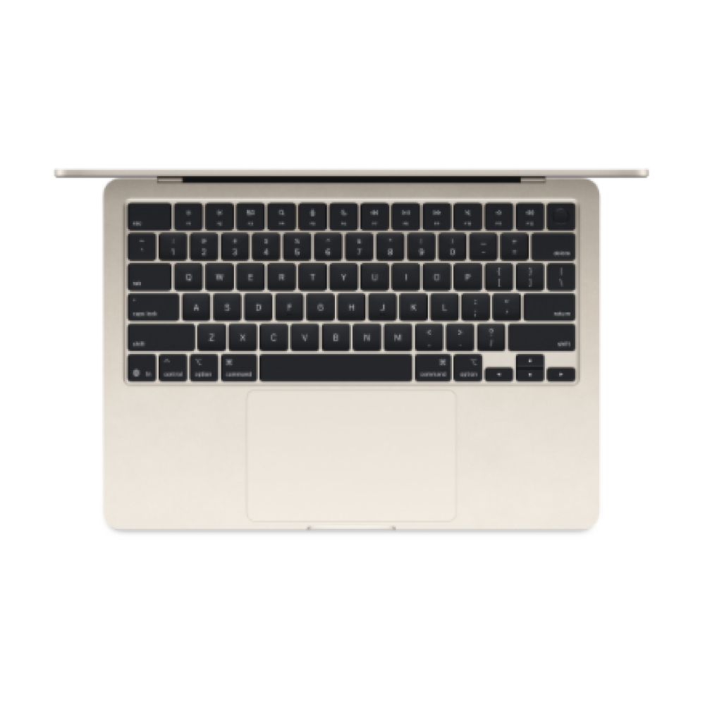 Apple MacBook Air 13” Apple M4 10C CPU, 10C GPU/24GB/512GB SSD/Starlight/SWE , Apple