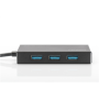 Digitus , USB 3.0 Hub, 4-port Incl. 5V/2A power supply , DA-70240-1 , USB 3.0 Hub