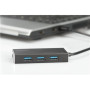 Digitus , USB 3.0 Hub, 4-port Incl. 5V/2A power supply , DA-70240-1 , USB 3.0 Hub