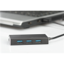 Digitus , USB 3.0 Hub, 4-port Incl. 5V/2A power supply , DA-70240-1 , USB 3.0 Hub