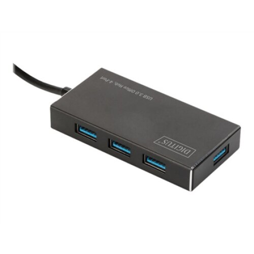 Digitus , USB 3.0 Hub, 4-port Incl. 5V/2A power supply , DA-70240-1 , USB 3.0 Hub