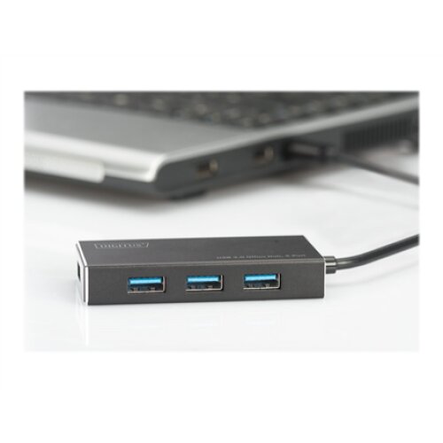 Digitus , USB 3.0 Hub, 4-port Incl. 5V/2A power supply , DA-70240-1 , USB 3.0 Hub