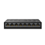 TP-LINK , Desktop Switch , LS1008G , Unmanaged , Desktop , 1 Gbps (RJ-45) ports quantity , SFP ports quantity , PoE ports quantity , PoE+ ports quantity , Power supply type External , month(s)