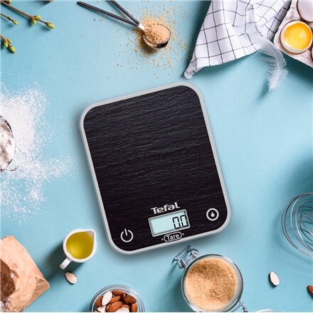 TEFAL Kitchen Scale , BC50D2V0 Optiss , Maximum weight (capacity) 5 kg , Display type LCD , Black
