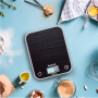 TEFAL Kitchen Scale , BC50D2V0 Optiss , Maximum weight (capacity) 5 kg , Display type LCD , Black