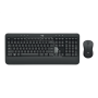 Logitech , MK540 Advanced , Keyboard and Mouse Set , Wireless , Mouse included , Batteries included , US , Black , USB , Wireless connection