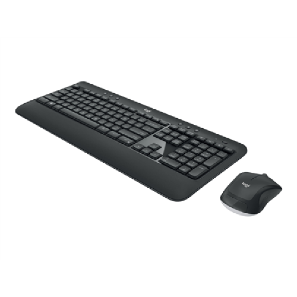 Logitech , MK540 Advanced , Keyboard and Mouse Set , Wireless , Mouse included , Batteries included , US , Black , USB , Wireless connection