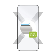 Fixed Screen Protector , Samsung , Galaxy S24+/S25+ , Tempered Glass , Black , Full Cover 2.5D
