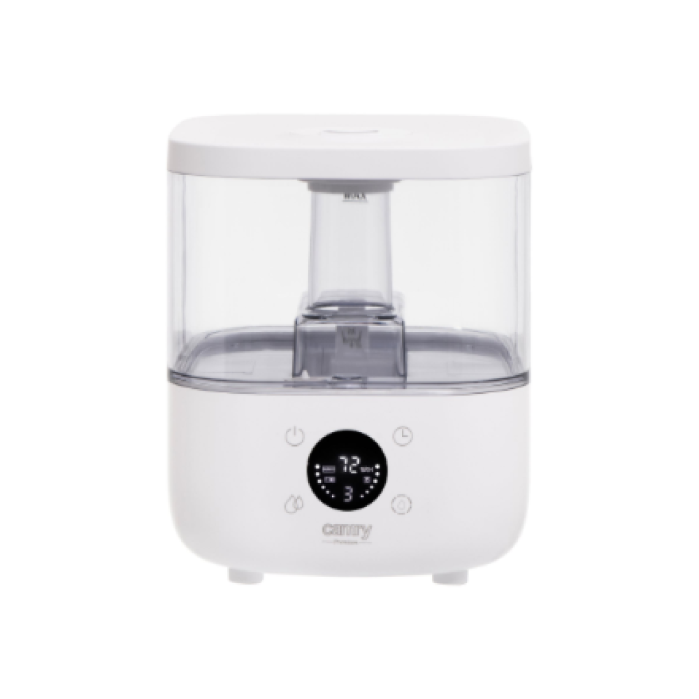 Camry , CR 7973w , Humidifier , 23 W , Water tank capacity 5 L , Suitable for rooms up to 35 m² , Ultrasonic , Humidification capacity 100-260 ml/hr , White
