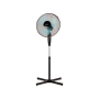 MPM , MWP-17/C , Stand Fan , Black , Diameter 42 cm , Number of speeds 3 , Oscillation , 50 W , No