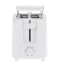 Adler , Toaster , AD 3223 , Power 750 W , Number of slots 2 , Housing material Plastic , White