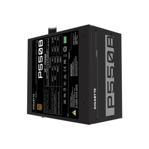 Gigabyte , GP-P550B , 550 W , 80 PLUS Bronze certified