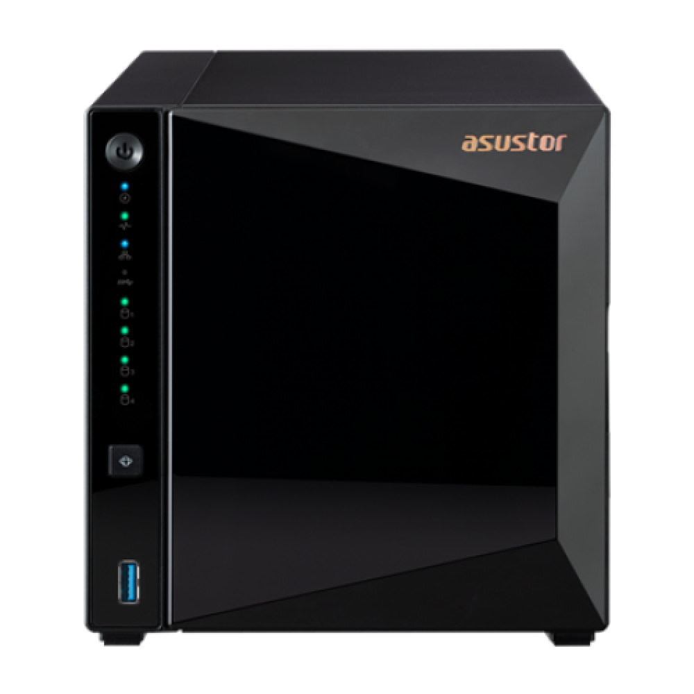 Asus Drivestor 4 Pro Gen2 , AS3304T V2 , Realtek , RTD1619B , Processor frequency 1.7 GHz , 2 GB , DDR4 , Black