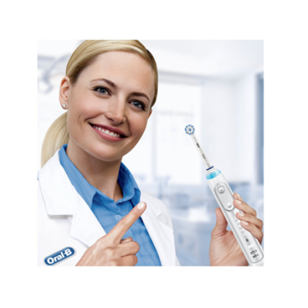 Oral-B , Electric Toothbrush , Genius X 20100S , Rechargeable , For adults , Number of brush heads included 1 , Number of teeth brushing modes 6 , White
