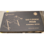 SALE OUT. ONEX GD1200Z RGB Gaming Desk w/Cup holder, headset hook, Gamepad holder, 114cm(w) , Onex RGB Gaming Desk w/Cup holder, headset hook, Gamepad holder, 114cm(w) , GD1200Z , Black , DAMAGED PACKAGING , 12 month(s)