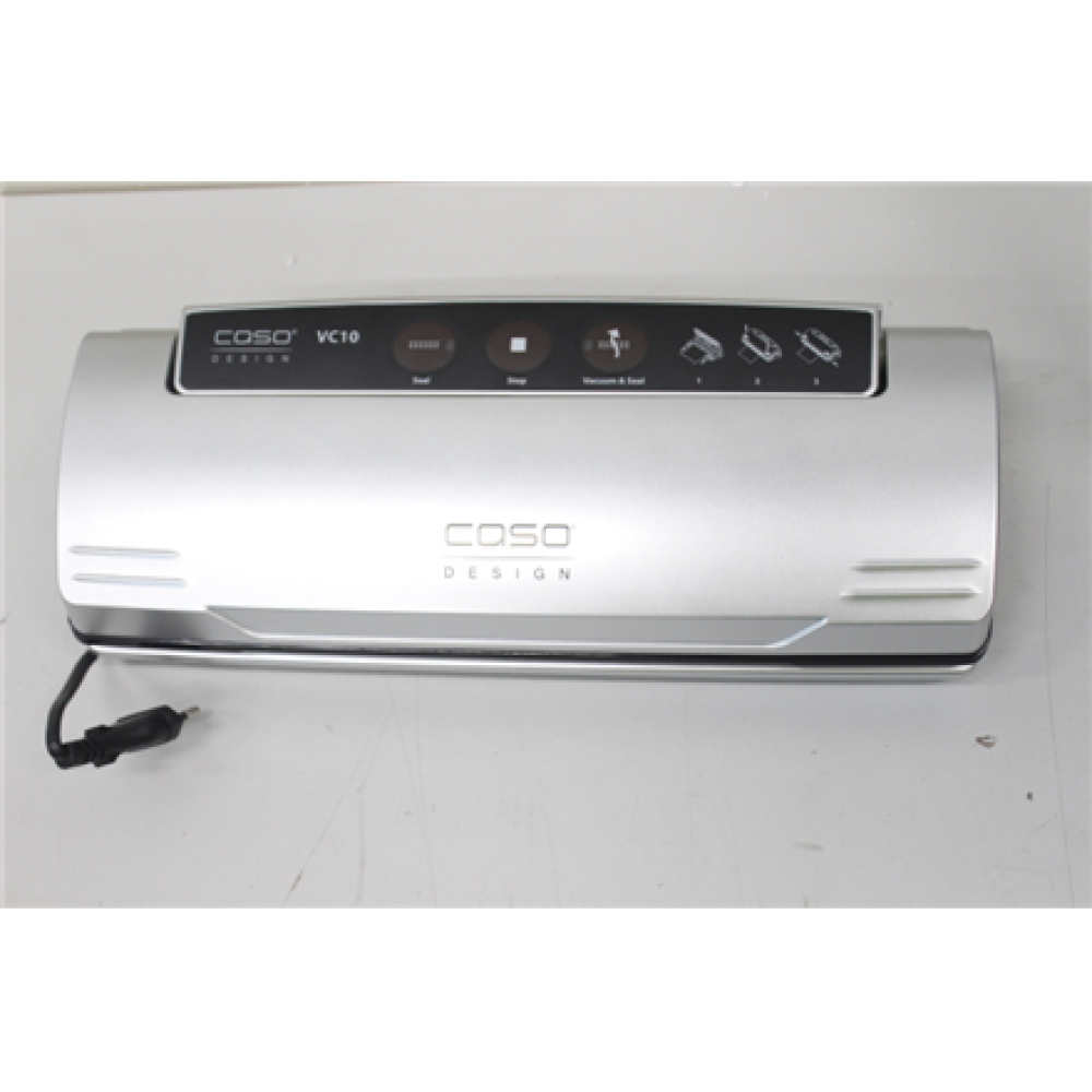 SALE OUT. , Caso , Bar Vacuum sealer , VC10 , Power 110 W , Temperature control , Silver , SCRATCHES ON SIDES