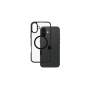 CARE by PanzerGlass Case Flagship Urban Combat , Back protection , Apple , iPhone 16 Plus , Recycled plastic , Transparent/Black , MagSafe