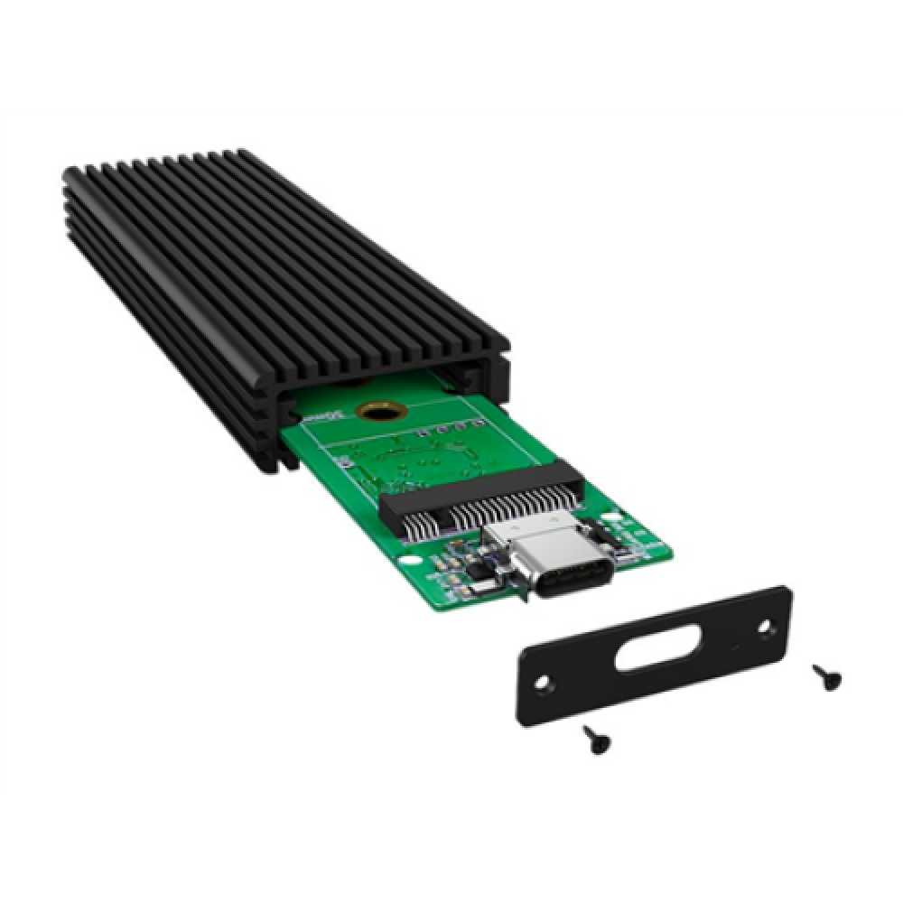 Raidsonic , ICY BOX IB-1816M-C31 External Type-C enclosure for M.2 NVMe SSD , Black