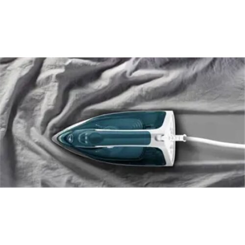 TEFAL , FV2839E0 , Steam Iron , 2400 W , Water tank capacity 270 ml , Continuous steam 40 g/min , Steam boost performance 185 g/min , Blue/White