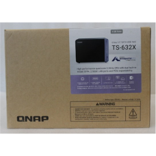 SALE OUT. , QNAP , Cost-effective 6-bay 10GbE NAS , TS-632X-4G , Alpine , AL524 , Processor frequency 2 GHz , 4 GB , DDR4 SODIMM , 120W adapter (12VDC), 100-240VAC , UNPACKED