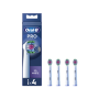 Oral-B , Replaceable toothbrush heads , EB18-4 3D White Pro , Heads , For adults , Number of brush heads included 4 , White